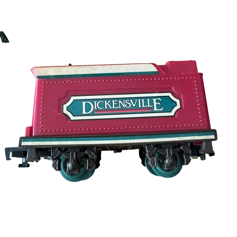New Bright Dickensville Train Set North Dickensville Station Track 1989 Vintage